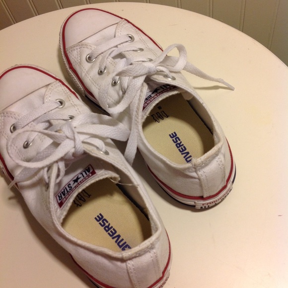 Converse All Star White Sneakers - Picture 4 of 7